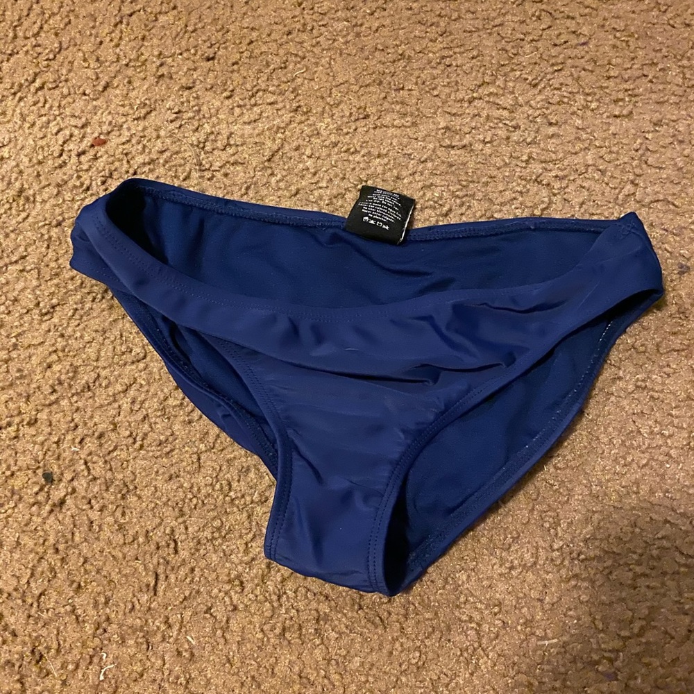 Navy bikini bottoms